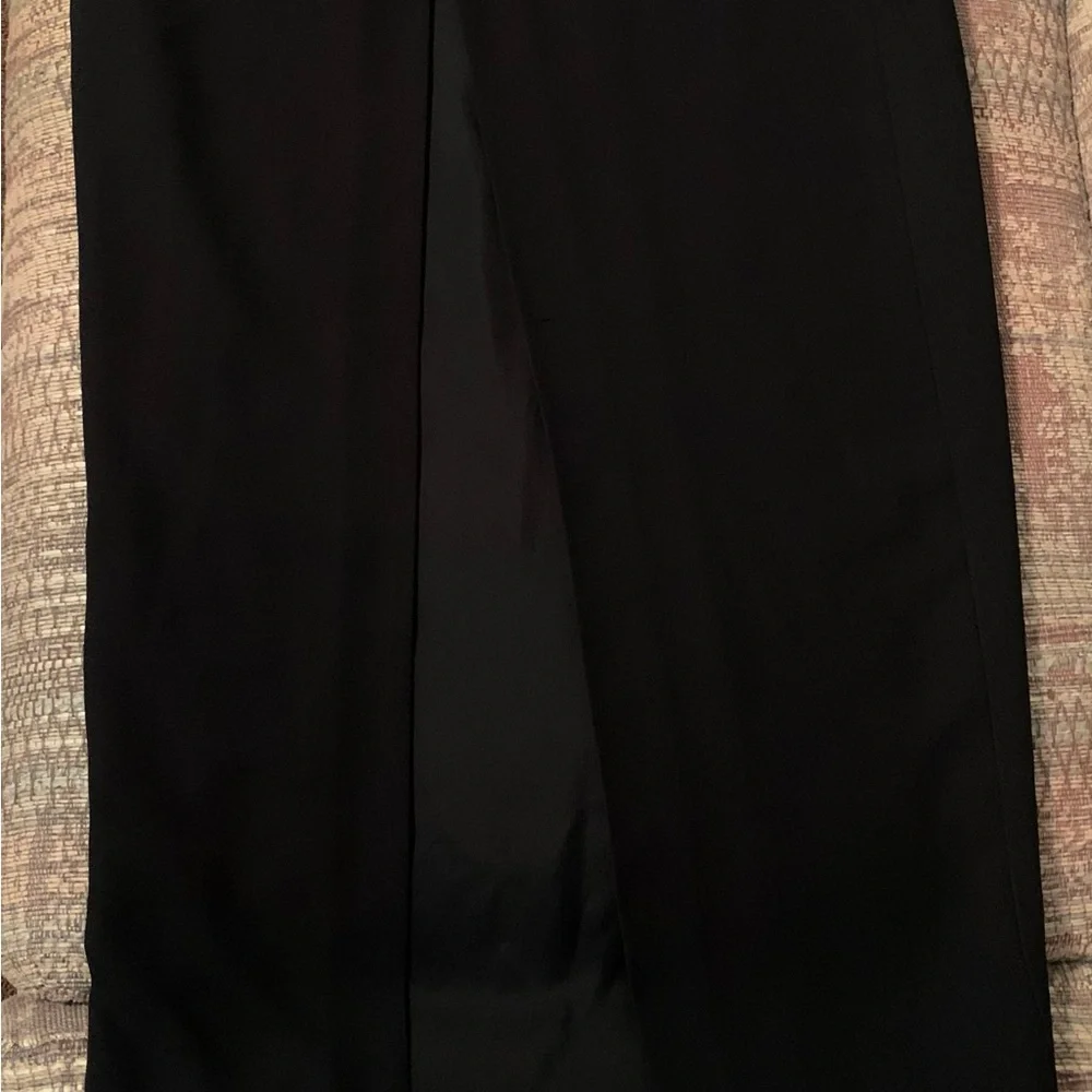 Pro Magic Prom Dress 4 S Black Silver Sparkle Beaded Long Formal Evening Gown - Picture 8 of 9